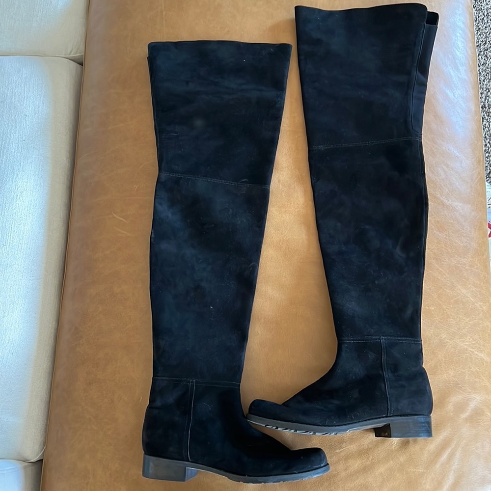 Stuart Weitzman Over the Knee Suede Boots size 7.5